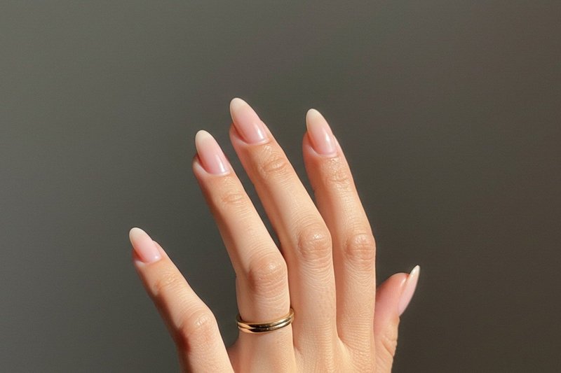 Imagem ilustrativa de unhas pintadas com o esmalte da primavera.