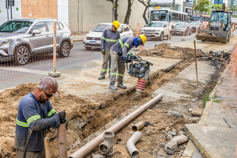 Projeto de expansão do Sistema de Esgotamento Sanitário do Recife deve beneficiar cerca de 38 mil pessoas