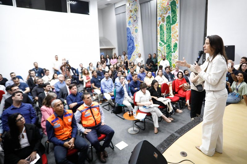 A governadora Raquel Lyra (PSD) lançou o 3º Ciclo do Desafios.Gov, novos ciclos do programa Cientista Arretado e o novo programa Inovação Aberta para Desafios Sociais