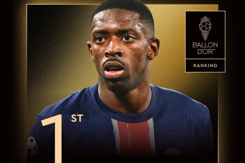 Ousmane Dembélé é o vencedor da Bola de Ouro 2025