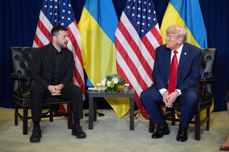 Zelensky e Donald Trump