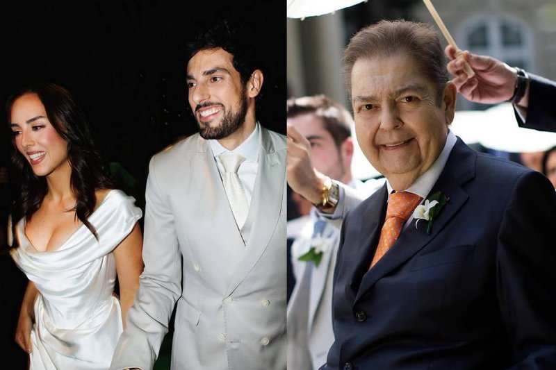 Marido de Lara Silva faz revelações sobre como é a relação com o sogro, Faustão