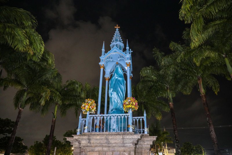 Restauração da imagem de Nossa Senhora da Conceição 