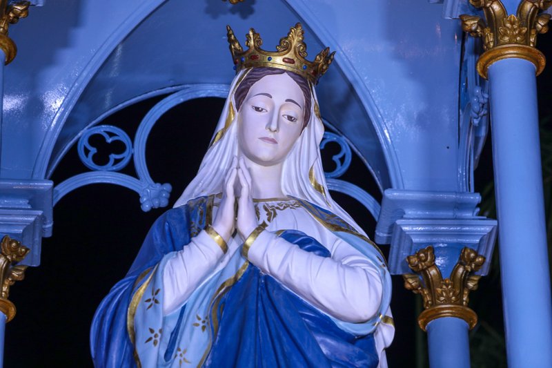 Restauração da imagem de Nossa Senhora da Conceição 