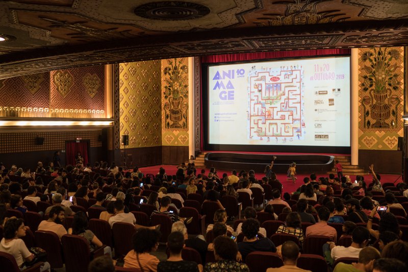 Festival ANIMAGE em edição realizada no Cinema São Luiz