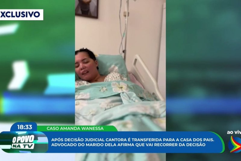 Imagem de Amanda Wanessa, registrada pelo marido