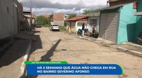 Falta de Água Persistente no Bairro Severino Afonso: Moradores em Desespero Após 3 Semanas sem Fornecimento