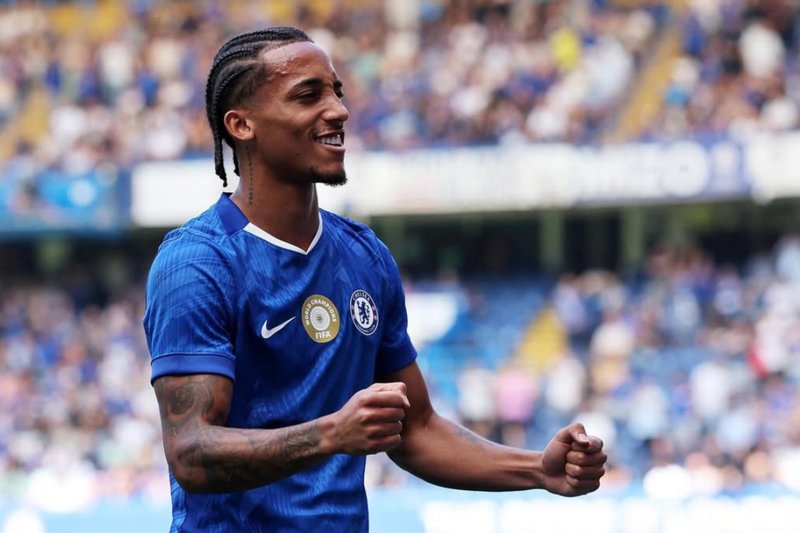 O brasileiro João Pedro, atacante do Chelsea