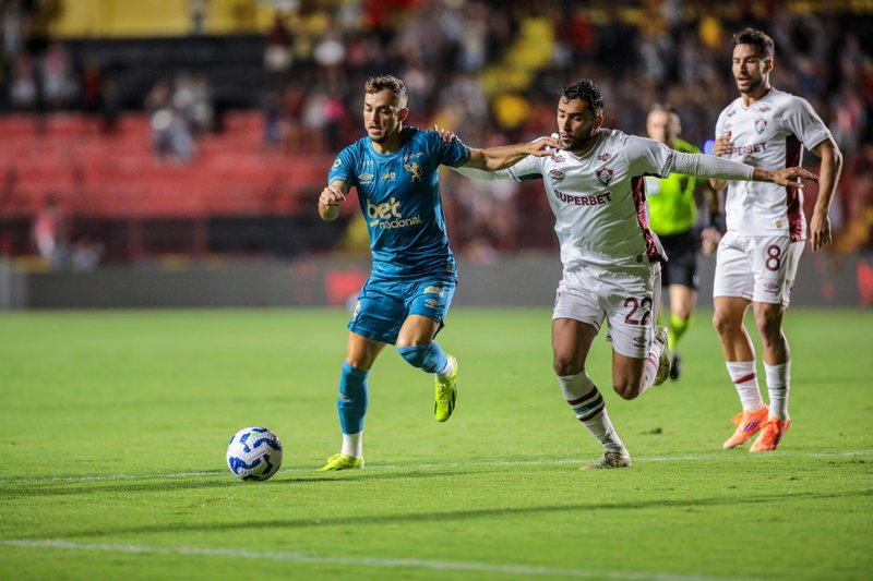 Lance do jogo entre Sport x Fluminense pela 26&ordf; rodada do Brasileir&atilde;o
