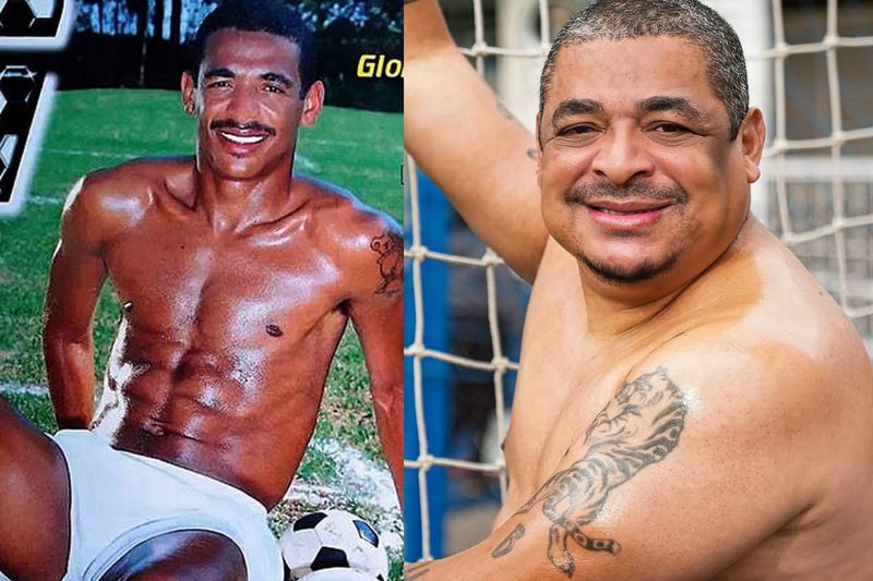 Vampeta, ex-jogador do Corinthians, surpreende e anuncia novo ensaio nu após 30 anos