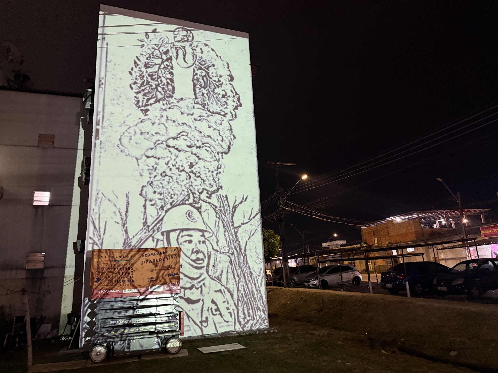 Recife recebe murais feitos com tintas de cinzas de incêndios florestais 