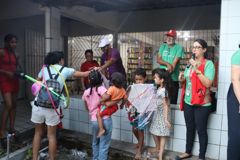 Festa do Brinquedo promovida pela Cáritas Brasileira Regional Nordeste 2 (CBNE2)