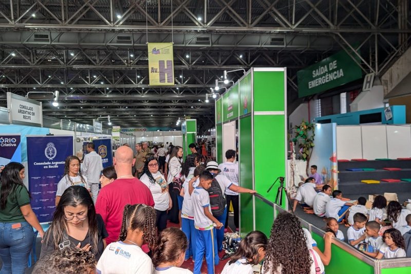 A XV Bienal do Livro de Pernambuco acontece no Pernambuco Centro de Convenções entre os dias 3 e 12 de outubro