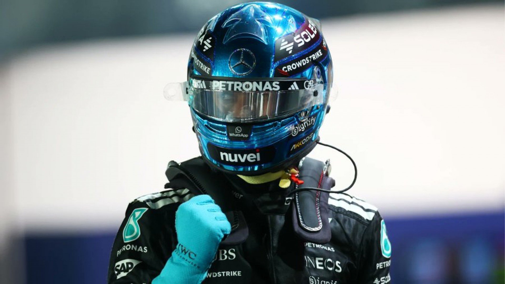 F1: Russell crava Pole e Verstappen larga à frente das McLaren; veja grid de largada completo do GP de Singapura