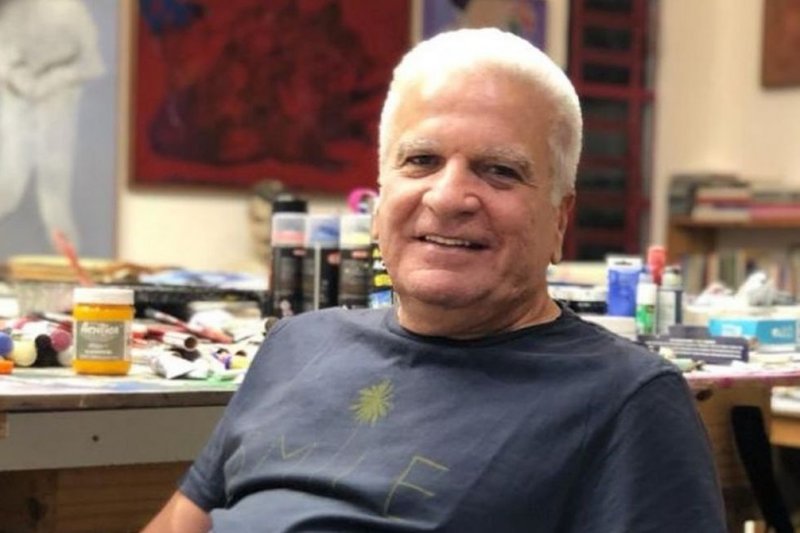 O artista Carlos Pragana