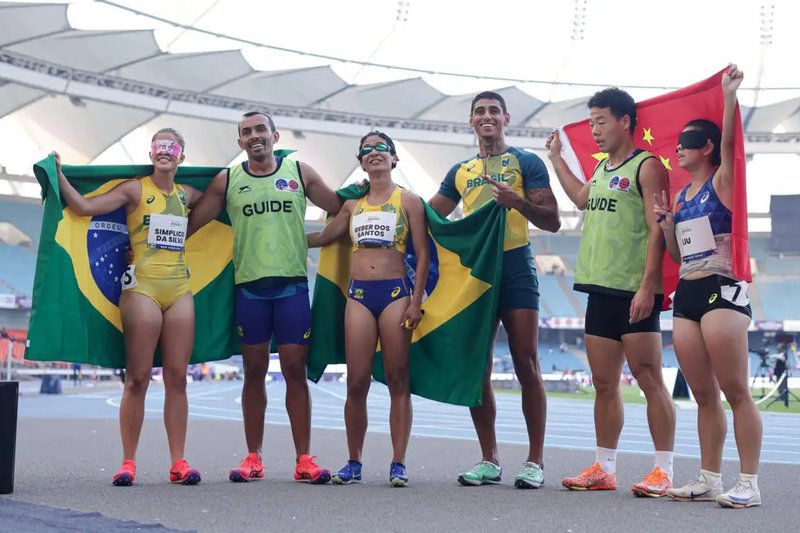Brasil garantiu resultado histórico no atletismo
