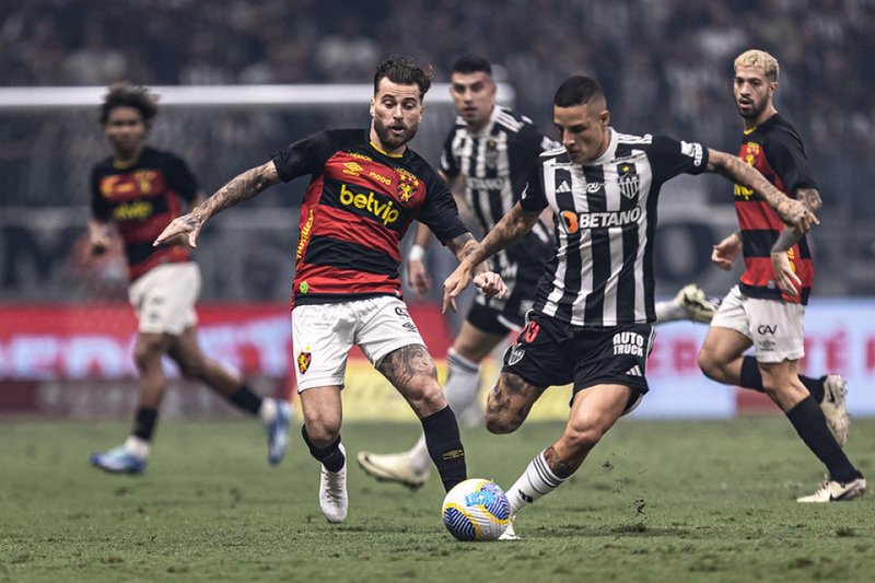 Imagem do último duelo entre Atlético-MG x Sport em Belo Horizonte, pela Copa do Brasil 2023