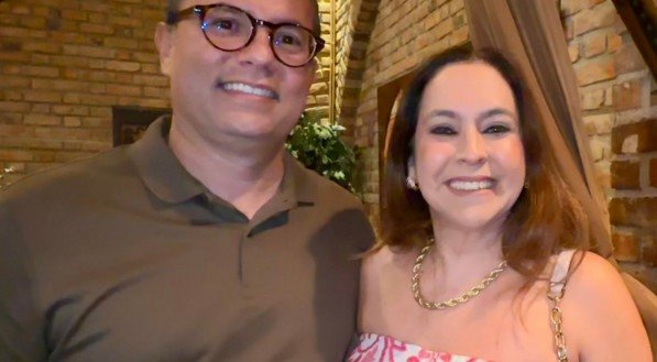 Paulo Augusto e Tainá Calado