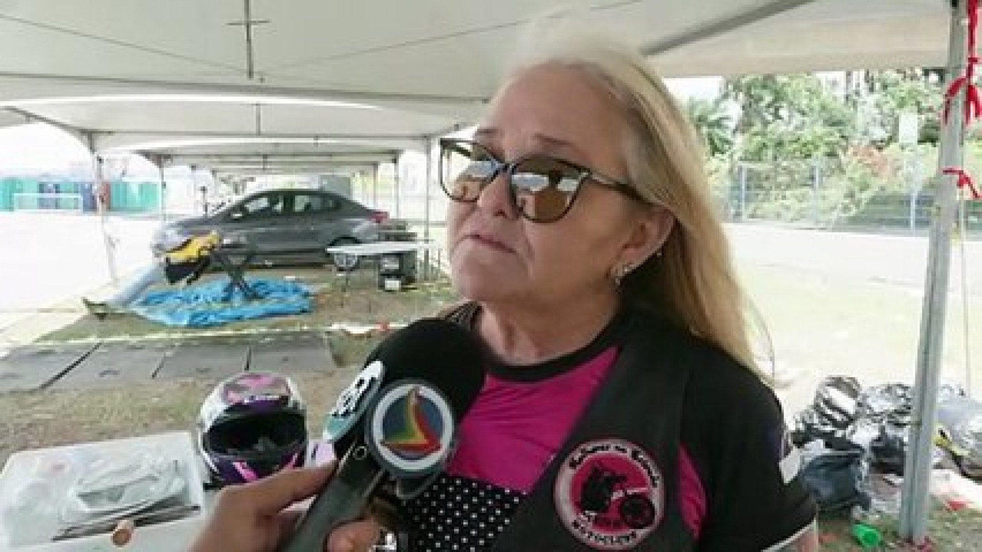 Caminhão perde o controle e destrói parte do parque da cidade no Grande Recife 