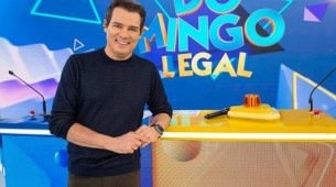 Celso Portiolli, apresentador do Domingo Legal