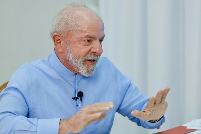 O presidente Luiz Inácio Lula da Silva