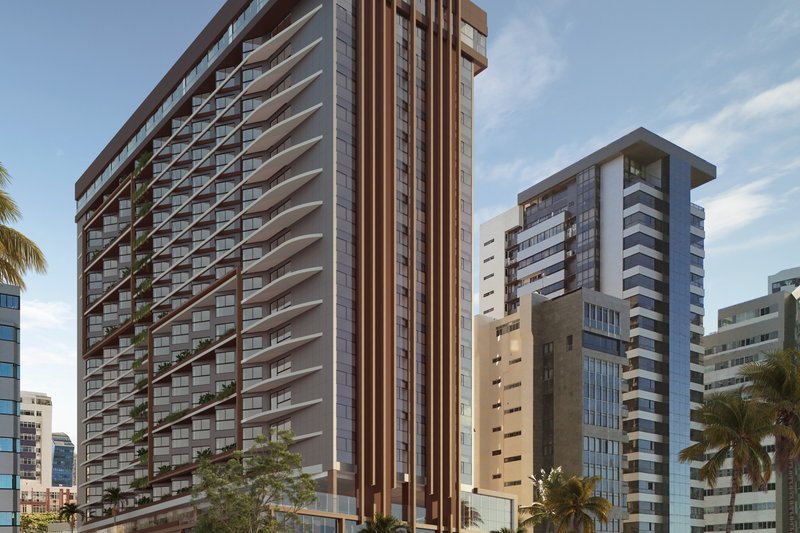 O Infinity Recife será composto por uma torre de 19 pavimentos, localizada em um ponto privilegiado na união da Avenida Boa Viagem com as ruas Dos Navegantes e Ernesto de Paula Santos