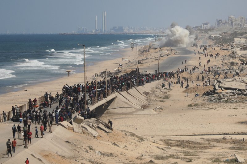 Milhares começaram a voltar ao território da Faixa de Gaza