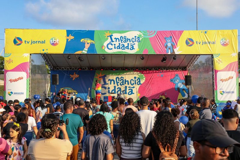 O Infância Cidadã deste ano aconteceu no Parque da Cidade, no bairro de Prazeres, no Jaboatão dos Guararapes