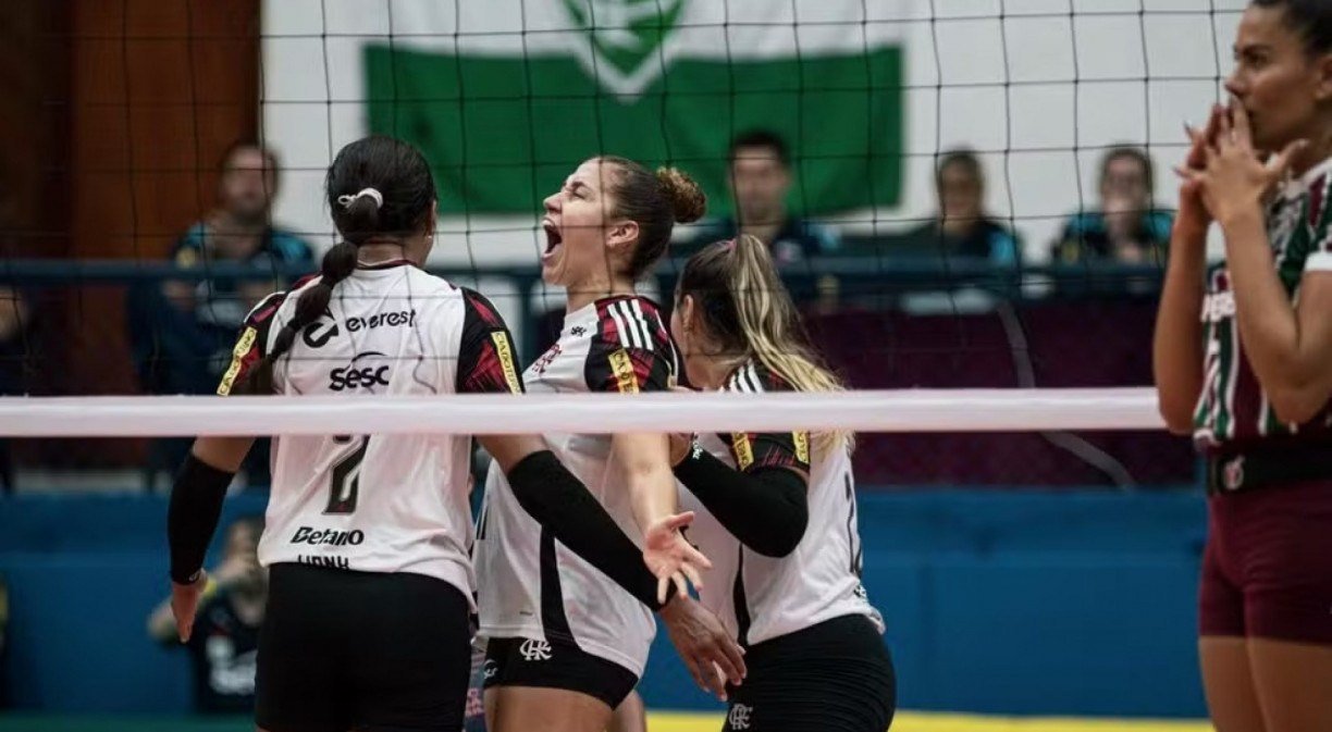 Decisão Rubro-Negra no Vôlei: Saiba onde e quando torcer pelo Sesc-Flamengo na final do Carioca!