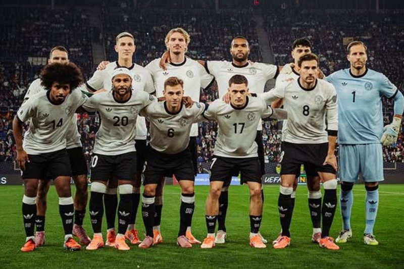 Jogadores da Seleção Alemã