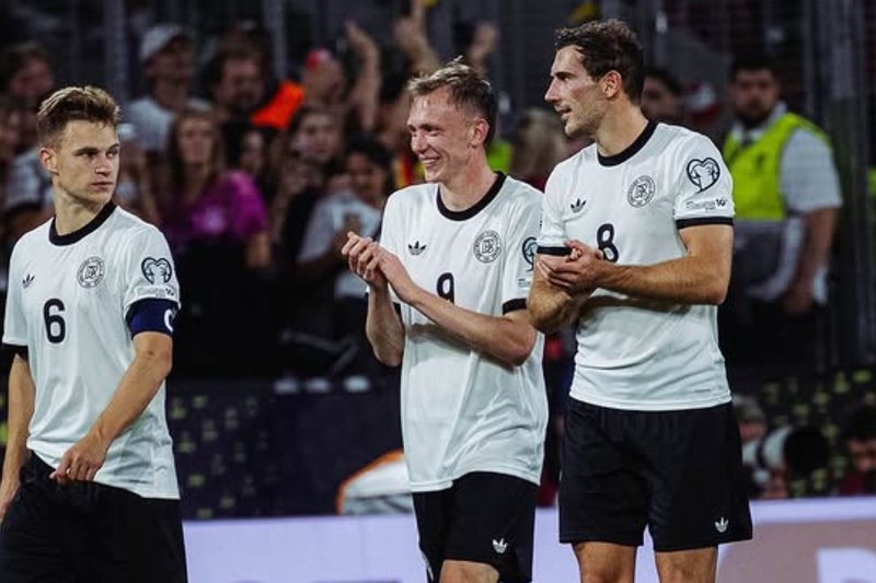 Jogadores da Seleção Alemã