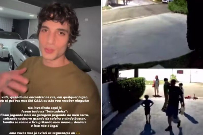 Fiuk se irrita com vizinhos, coloca cercado em casa e aciona seguranças: ‘Estão invadindo’