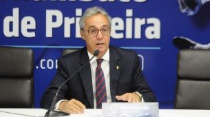 Evandro Carvalho, presidente da FPF