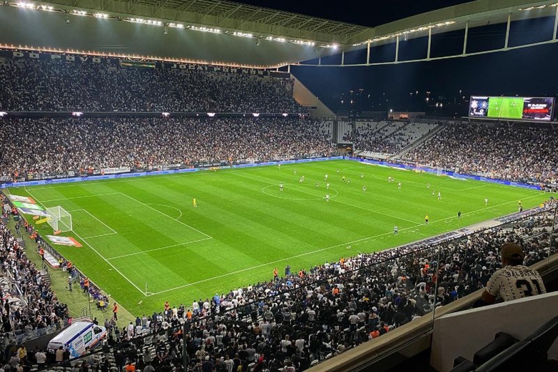 Neo Química Arena, em São Paulo, estádio do Corinthians