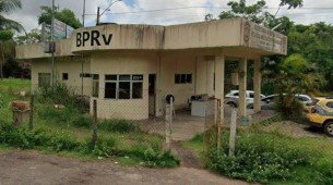 Posto do Batalhão de Polícia Rodoviária (BPRv), onde uma mulher foi vítima de estupro 