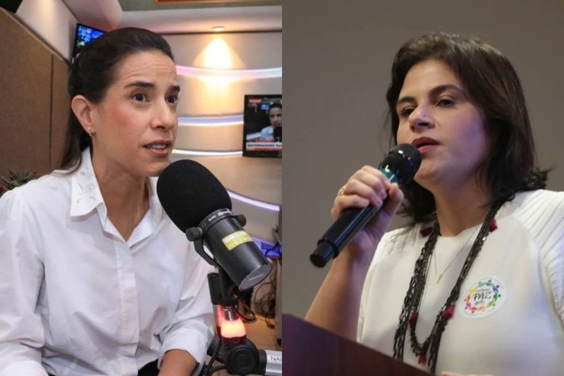 Raquel Lyra e Priscila Krause