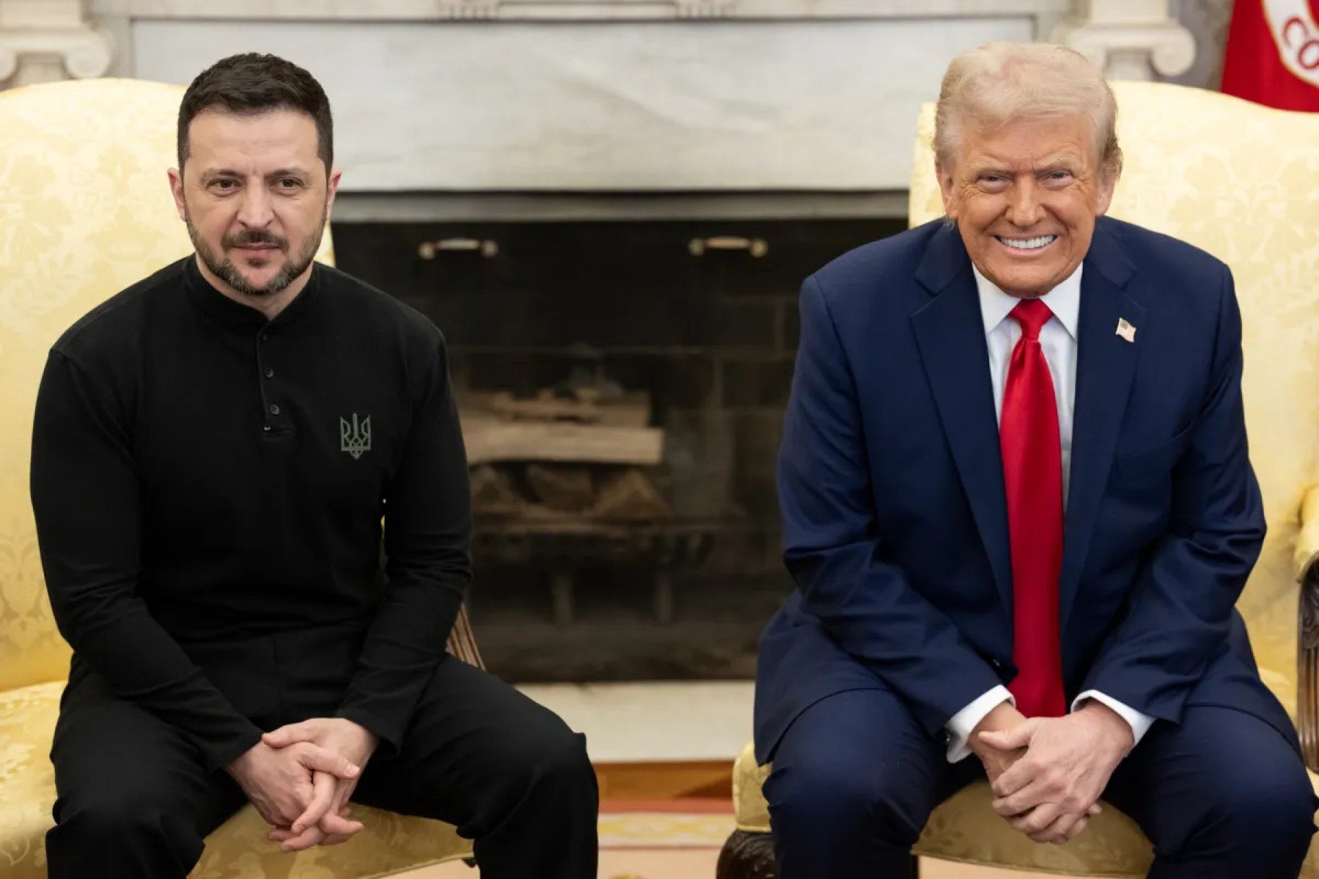 Trump recebe Zelenski na Casa Branca e diz crer que conseguirá acabar com guerra na Ucrânia
