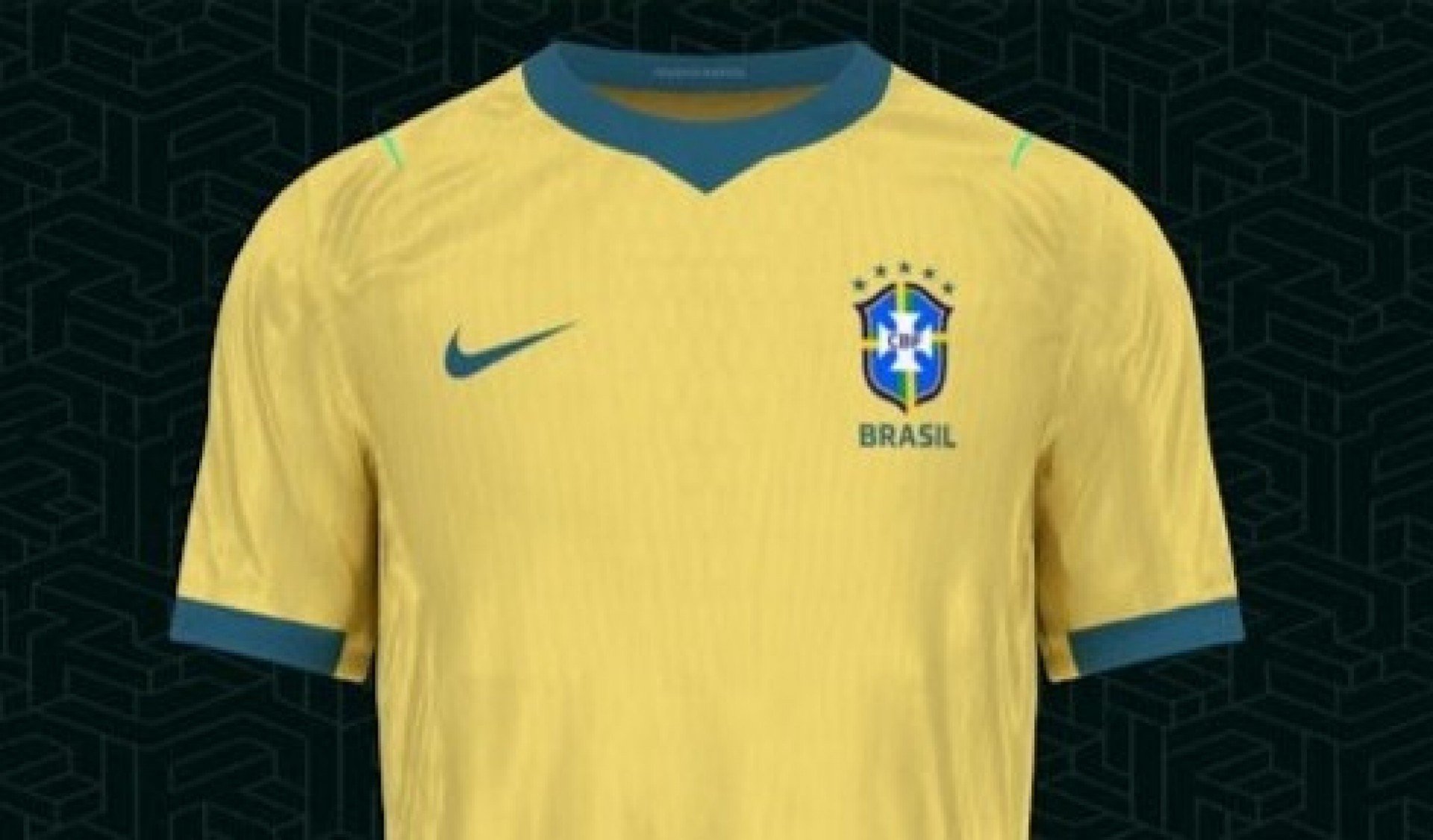 Site revela possível camisa do Brasil para a Copa do Mundo 2026; veja imagens