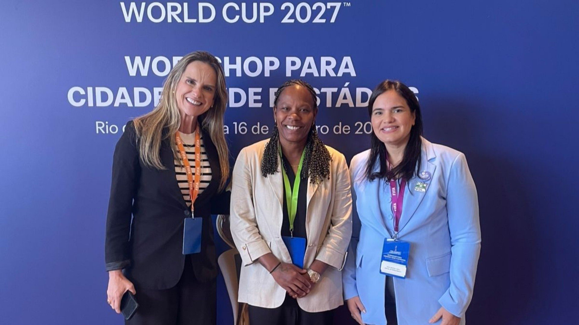 Governo de Pernambuco participa de formação da FIFA para cidades-sede da Copa do Mundo de Futebol Feminino em 2027
