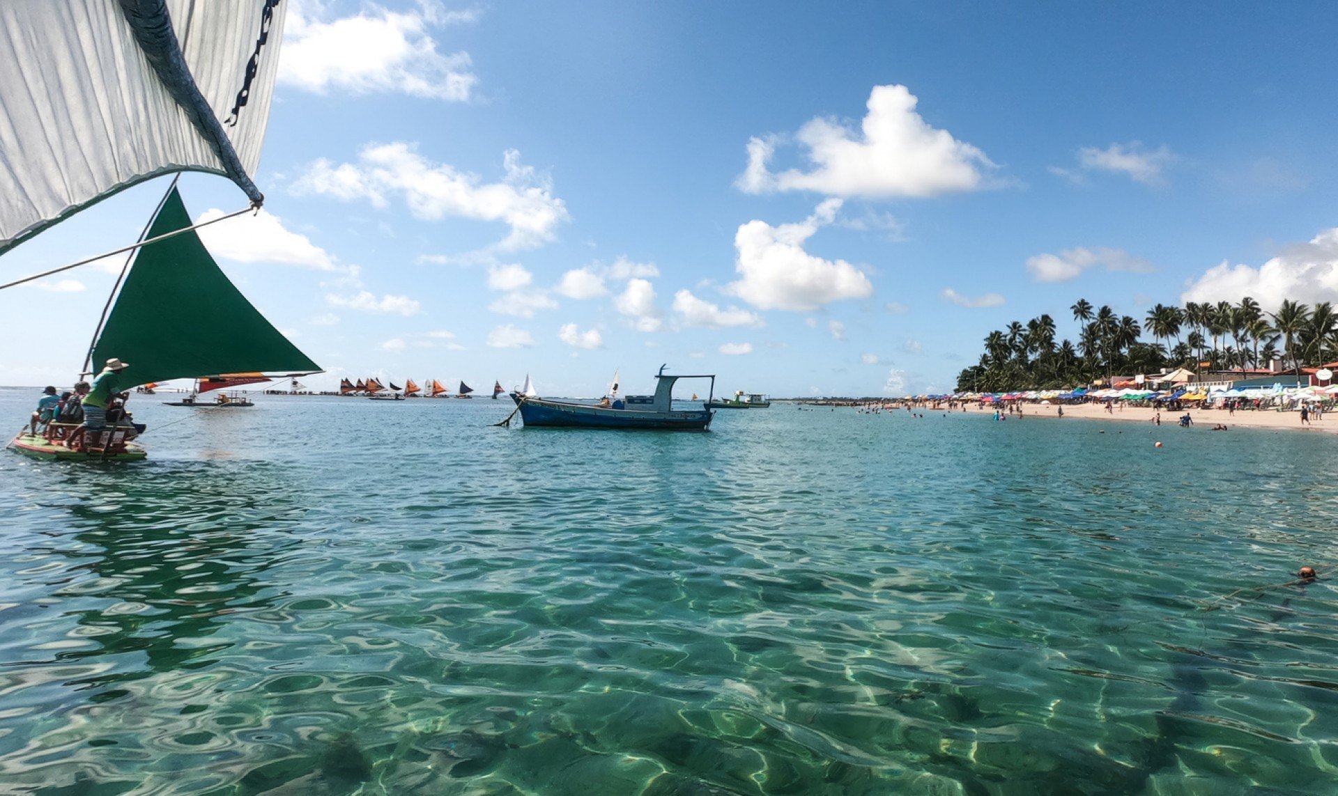 Porto de Galinhas terá maré alta para passeios neste sábado (18/10)