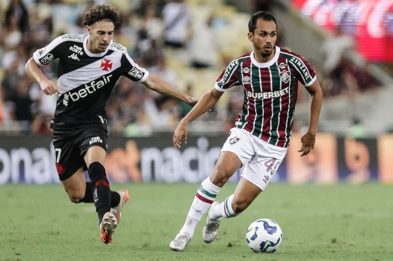 No primeiro turno, o Fluminense venceu o Vasco por 2 a 1
