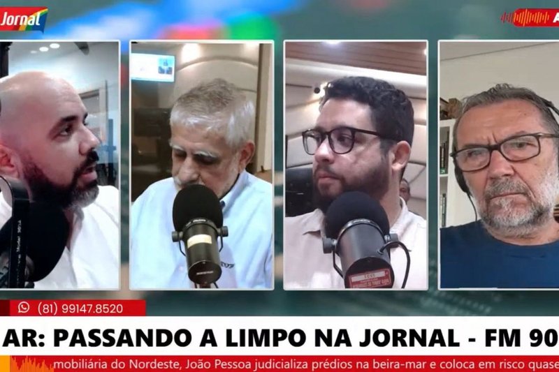 Entrevista para o programa 'Passando a Limpo', da Rádio Jornal