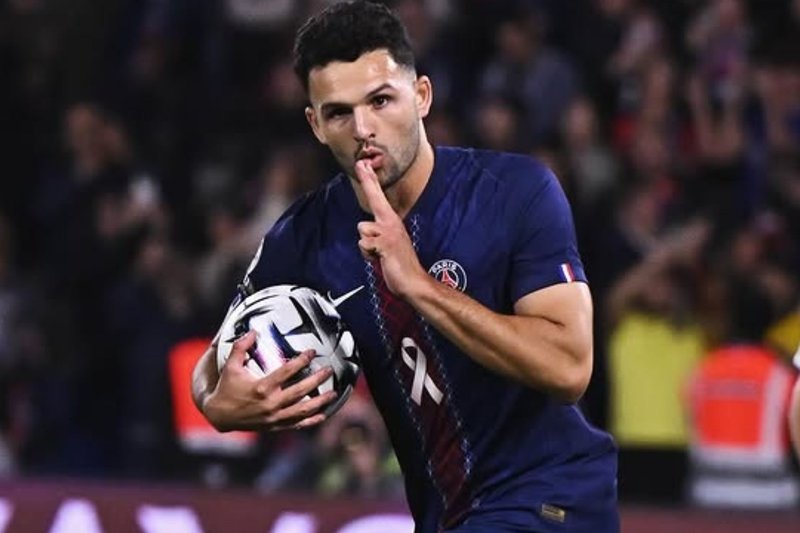 Gonçalo Ramos, atacante do PSG