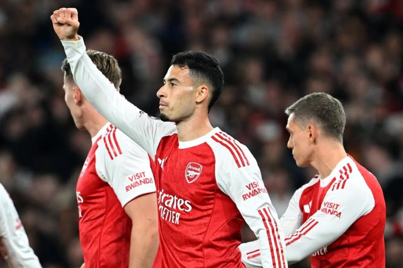 Gabriel Martinelli, brasileiro e atacante do Arsenal