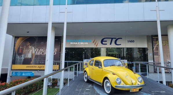 Imagem do Fusca original de "O Agente Secreto"