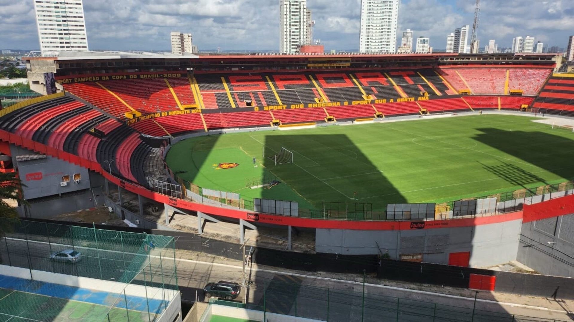 Destruíram nosso Sport