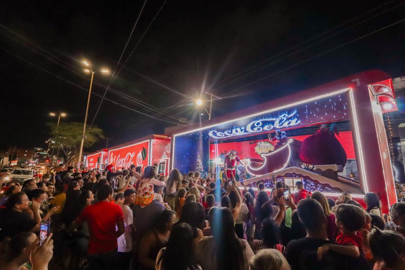Caravana de Natal Solar Coca-Cola