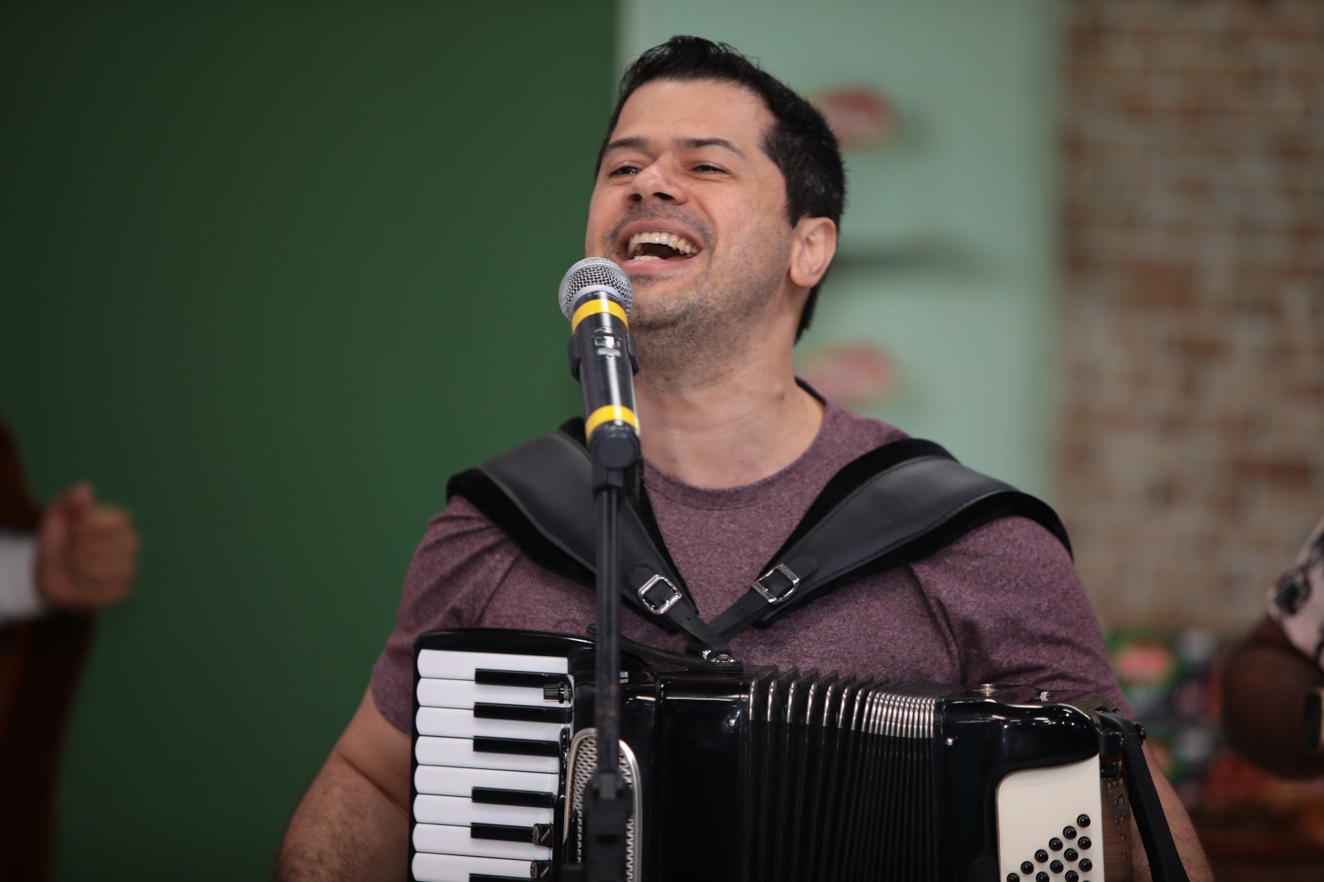 Dudu do Acordeon no Boteco do Barra  Renato Ramos/JC Imagem