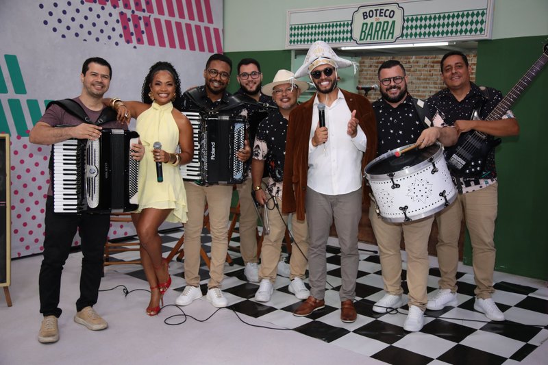 Convidados do Boteco do Barra desta semana homenageiam o Mês do Nordestino