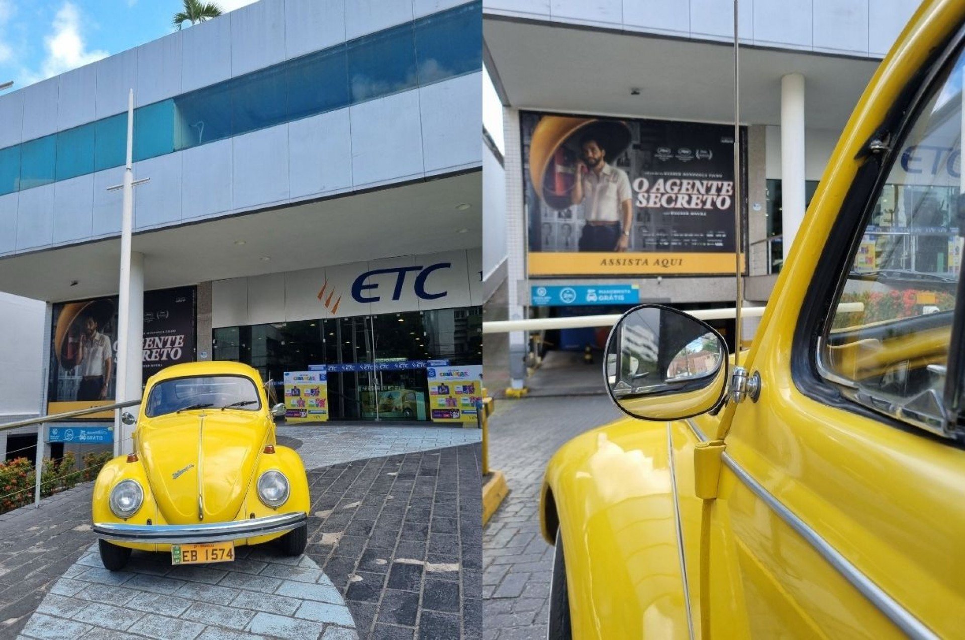 Imagem do Fusca original de  Rafaela Leão